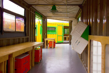 Children reading workshop space