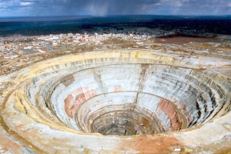 Upgrade Cities: samples - the location for the Siberian eco-city Almaznaya Utopia.