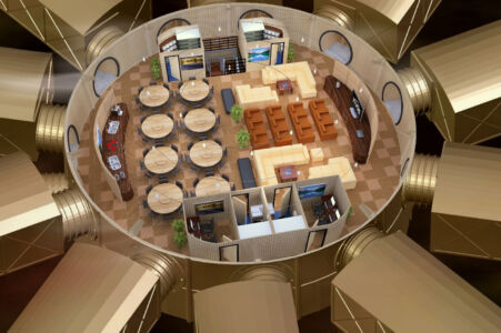 Upgrade Cities: samples - a Vivos shelter in the Mojave desert.