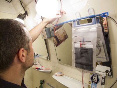 D-0 to DO; installing the aluminium-air batteries