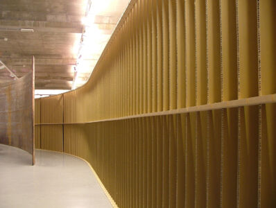 Filled space: structure of 1100 m3