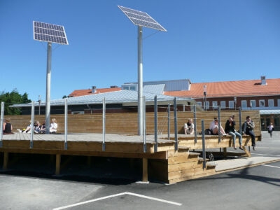 Energy Farm: solar panels