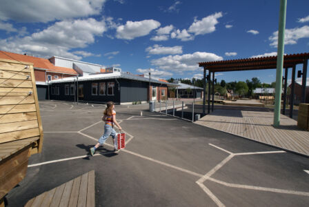 Schoolyard: view
