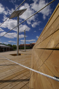 Wooden structure: detail