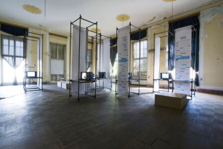 Cities Log exhibition view.